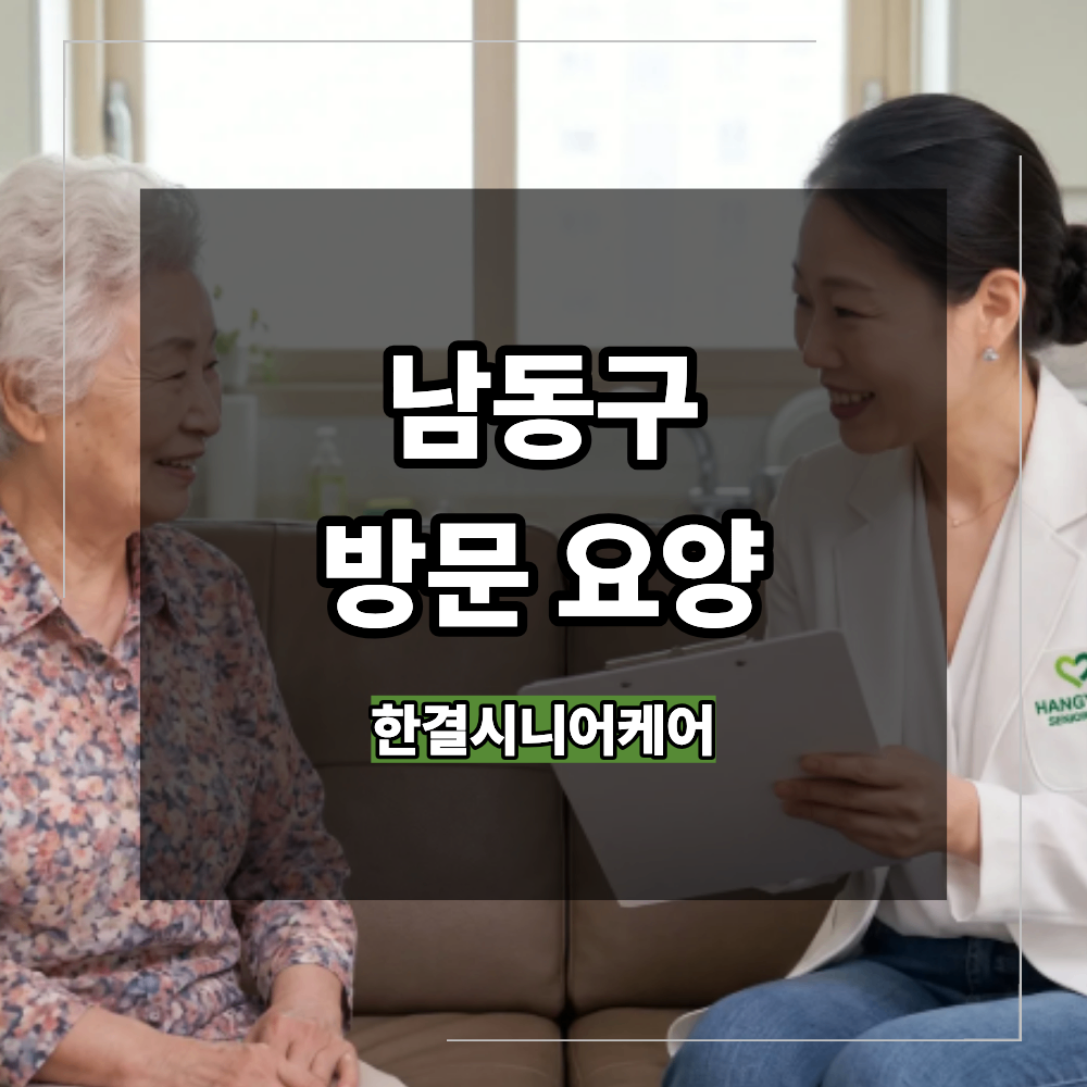 남동구 방문 요양 노인 장기요양 방문조사