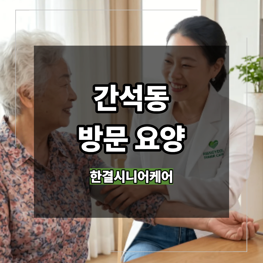 간석동 방문 요양 보호사 선택 어르신 맞춤 돌봄